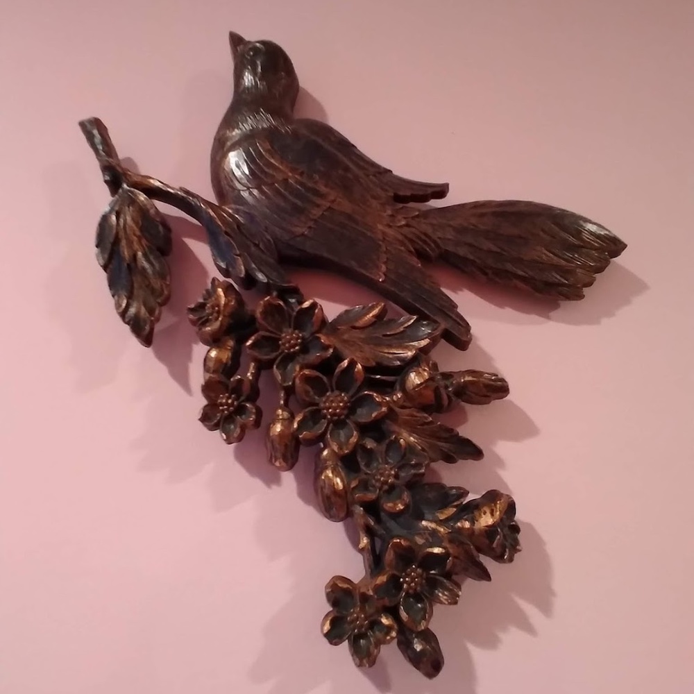 Decorative Bird on the Branch Wall Decor